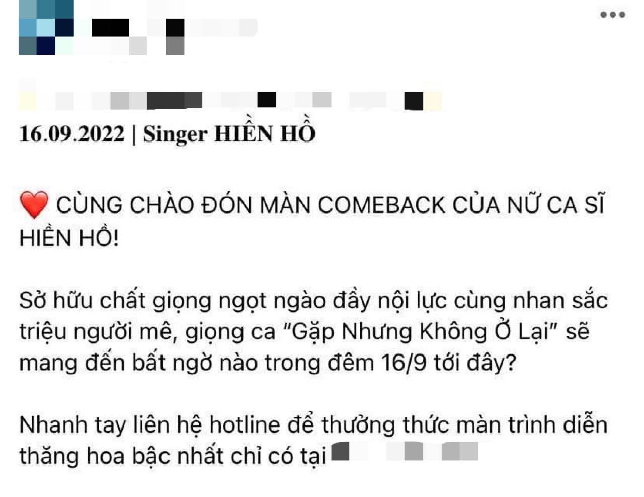 Phản ứng của netizen khi biết tin Hiền Hồ tiếp tục thản nhiên đi hát, sau drama 'anh em nương tựa': 'Lại là chiêu trò tẩy trắng của showbiz Việt' - Ảnh 2