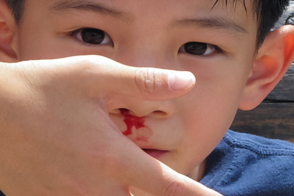 Các bước xử lý khi trẻ bị chảy máu cam cha mẹ cần biết - Ảnh 1