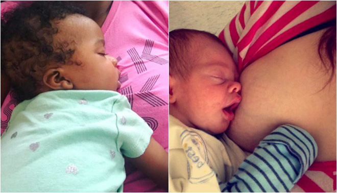 Ngắm khuôn mặt hạnh phúc của những em bé no sữa sau khi bú mẹ - Ảnh 9