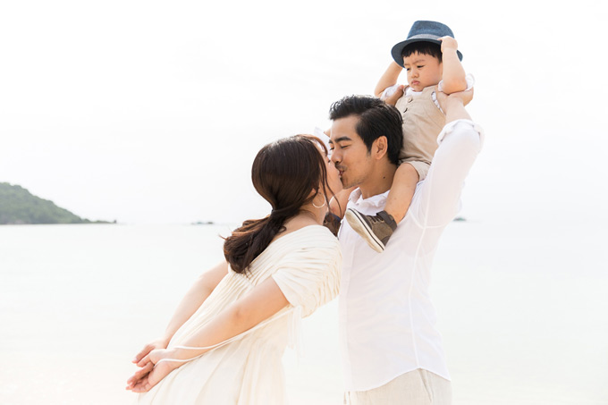 Bộ ảnh lung linh của gia đình Ngọc Lan - Thanh Bình ở Phú Quốc đốn tim cư dân mạng - Ảnh 1