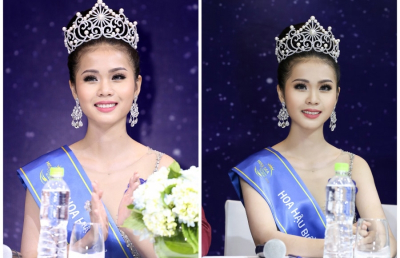 Tân Hoa hậu Biển Việt Nam Toàn cầu từng bị Lê Âu Ngân Anh đánh bại - Ảnh 1