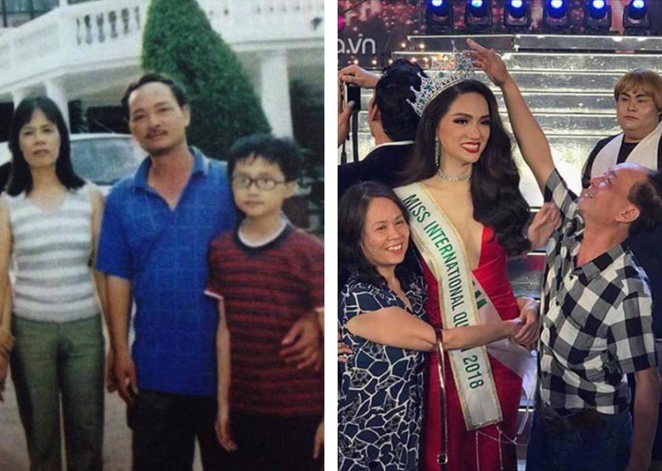 Hành động đầu tiên của Hoa hậu Hương Giang sau đêm đăng quang khiến nhiều người rớt nước mắt - Ảnh 2