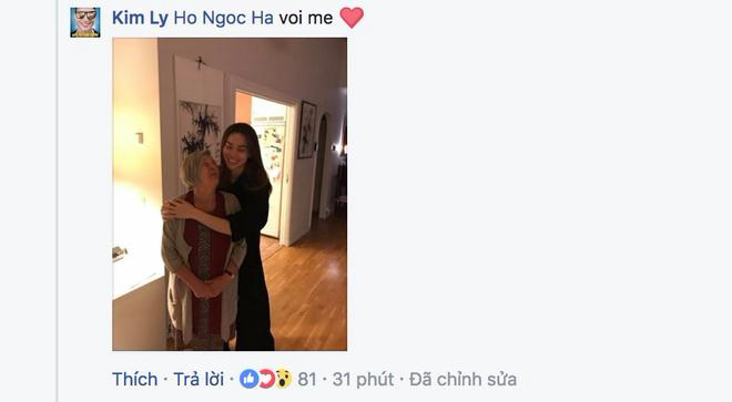 Kim Lý bất ngờ chia sẻ bức hình Hồ Ngọc Hà chụp chung với mẹ anh