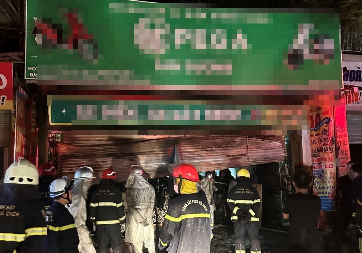 Thương tâm: Cháy cửa hàng lúc rạng sáng ở Hà Nội khiến 3 người tử vong  - Ảnh 2