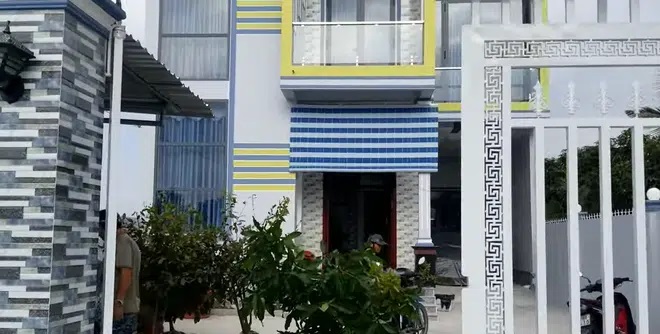 Cận cảnh nhà mới xây của Hoài Lâm tại Vĩnh Long, cách nhà vợ Vân Quang Long 400 mét - Ảnh 2