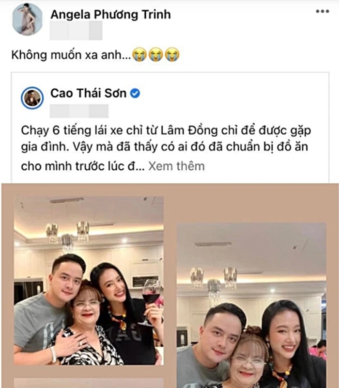 Cao Thái Sơn và Angela Phương Trinh lại khiến netizen 'lắc đầu ngao ngán' với mối quan hệ 'anh em tri kỉ' khó hiểu của cả 2 - Ảnh 3