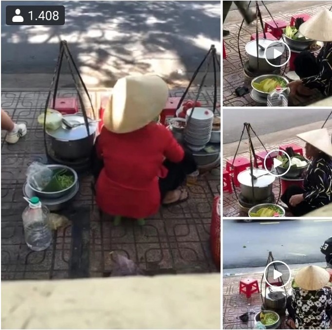 Khánh Hoà: Người phụ nữ bán bún đổ thức ăn thừa vào nồi nước dùng để bán lại - Ảnh 1