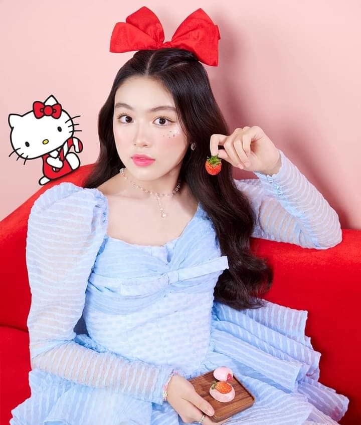 Con gái Quyền Linh lại gây sốt MXH với bộ ảnh ngọt ngào, kỷ niệm lần đầu chụp quảng cáo chuyên nghiệp - Ảnh 5