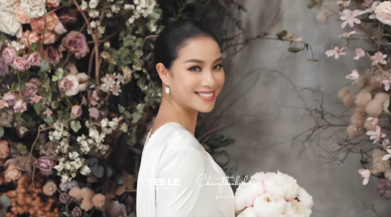 Thước ảnh cưới đẹp như phim của Phạm Hương và chồng đại gia, nhan sắc xinh đẹp của nàng hậu thu hút mọi ánh nhìn  - Ảnh 5