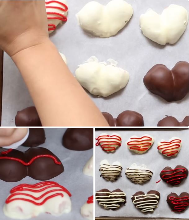 Cách làm socola hình trái tim chuẩn đẹp xinh, ngọt thơm hấp dẫn cho ngày lễ Valentine! - Ảnh 6
