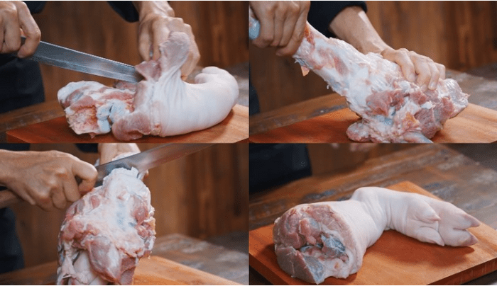 Cách làm chân giò rút xương nhồi thịt đơn giản mà ngon tuyệt hảo - Ảnh 2