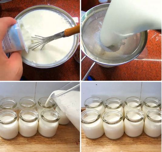 Cách làm sữa chua - yaourt ngon mịn từ sữa tươi và sữa đặc tại nhà! - Ảnh 3