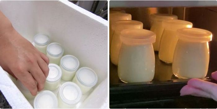 Cách làm sữa chua - yaourt ngon mịn từ sữa tươi và sữa đặc tại nhà! - Ảnh 4