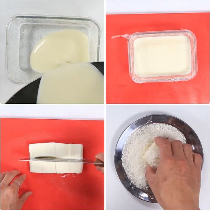 4 cách làm món bánh sữa dừa siêu ngon-béo ngậy tại nhà !!! - Ảnh 8