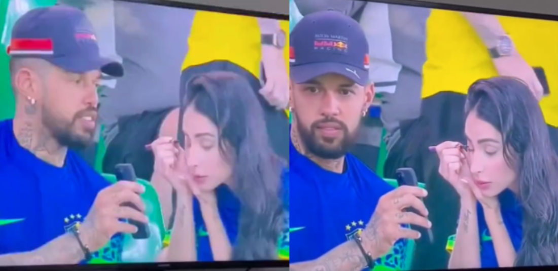 Người đàn ông giành giải 'Người chồng của năm' nhờ giúp vợ trang điểm ngay khi xem World Cup  - Ảnh 2