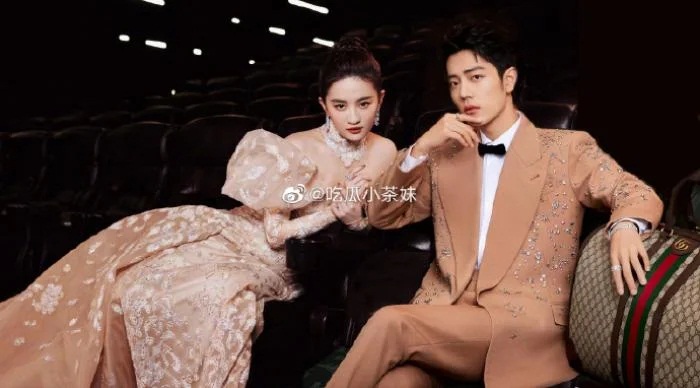 Lưu Diệc Phi và Tiêu Chiến bất ngờ xuất hiện cùng nhau sau màn chung khung hình đẹp đôi trong Đêm hội Weibo 2023 - Ảnh 5