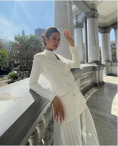Nhập hội 'Hoa hậu nghèo nhất Việt Nam', tân Miss Grand Vietnam 2022 ghi điểm với phong cách 'đơn giản nhưng không đơn điệu' - Ảnh 9