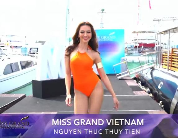Bị ngộ độc sát giờ G tại Miss Grand International, Thùy Tiên vẫn catwalk 'siêu đỉnh' - Ảnh 3