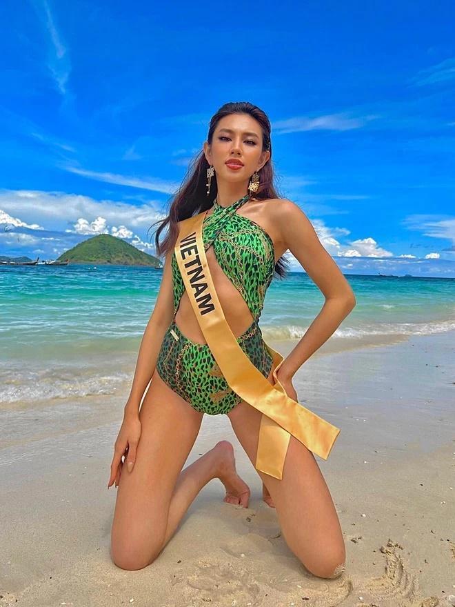 Bị ngộ độc sát giờ G tại Miss Grand International, Thùy Tiên vẫn catwalk 'siêu đỉnh' - Ảnh 4