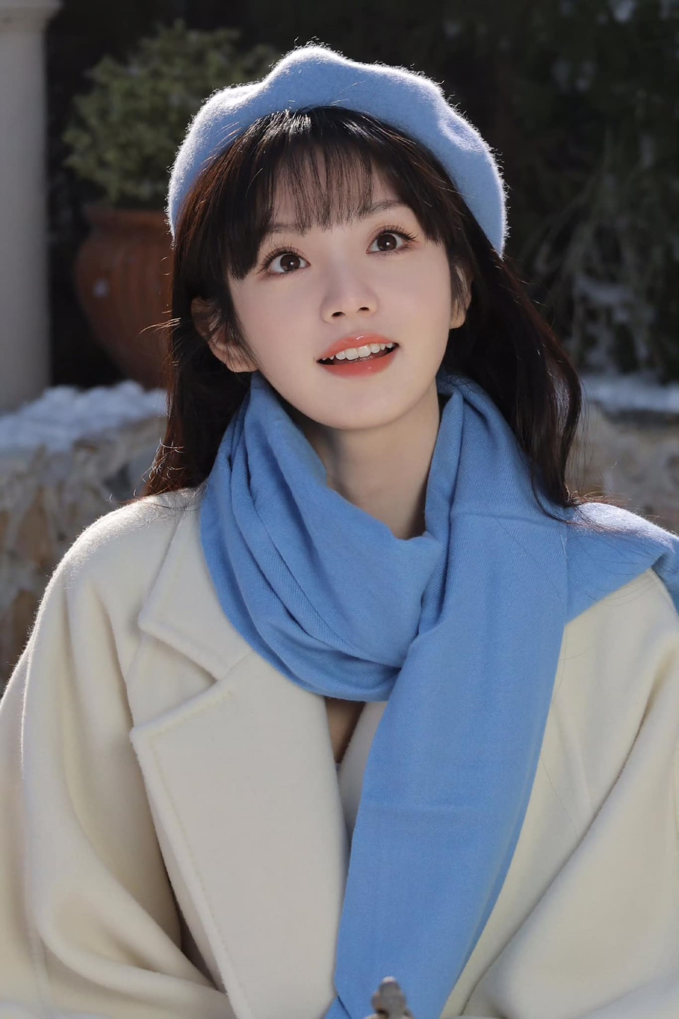 Điền Hi Vi hóa 'cô bé mùa đông' trong bộ ảnh mới, nhan sắc được netizen hết lời khen ngợi  - Ảnh 9