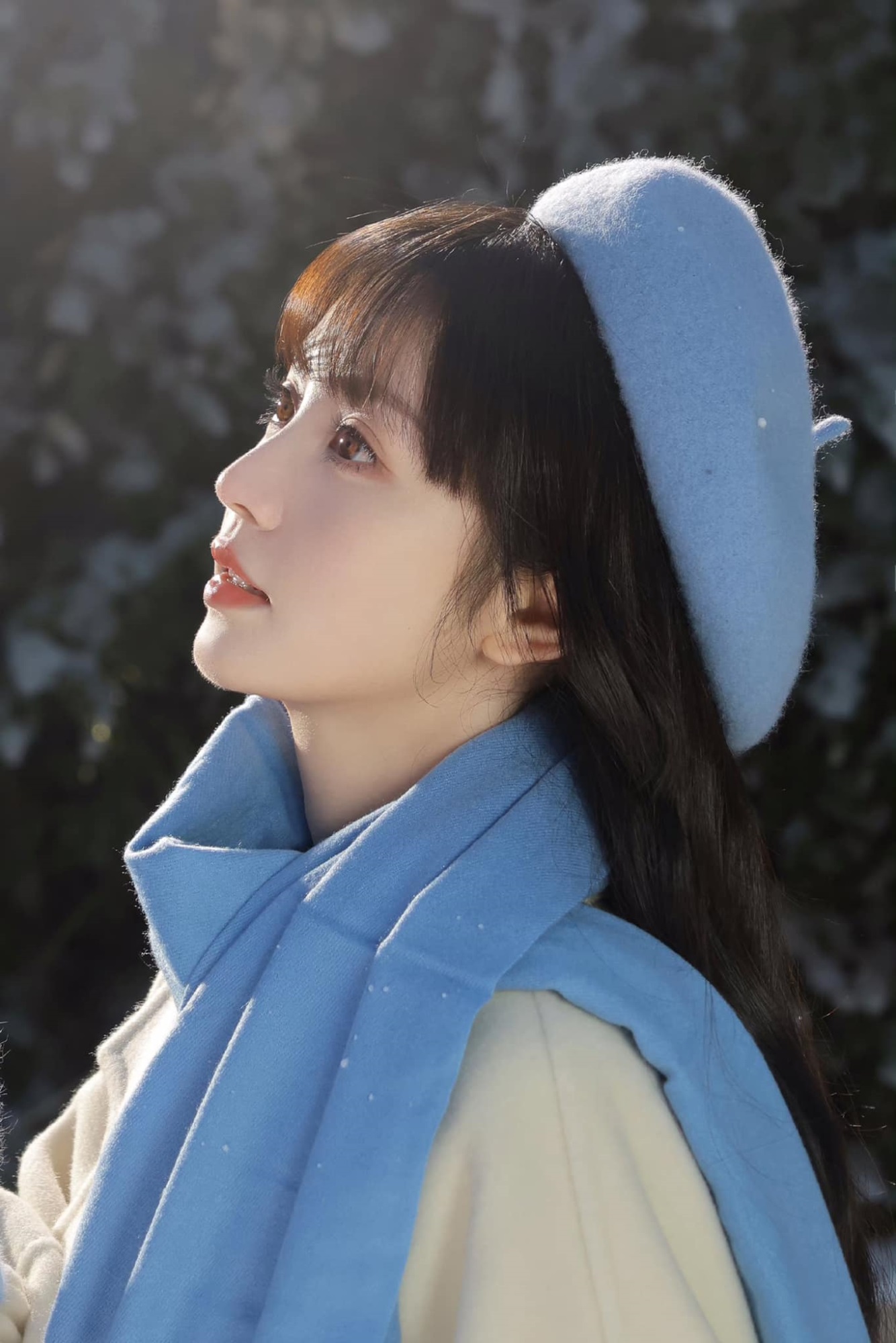 Điền Hi Vi hóa 'cô bé mùa đông' trong bộ ảnh mới, nhan sắc được netizen hết lời khen ngợi  - Ảnh 10