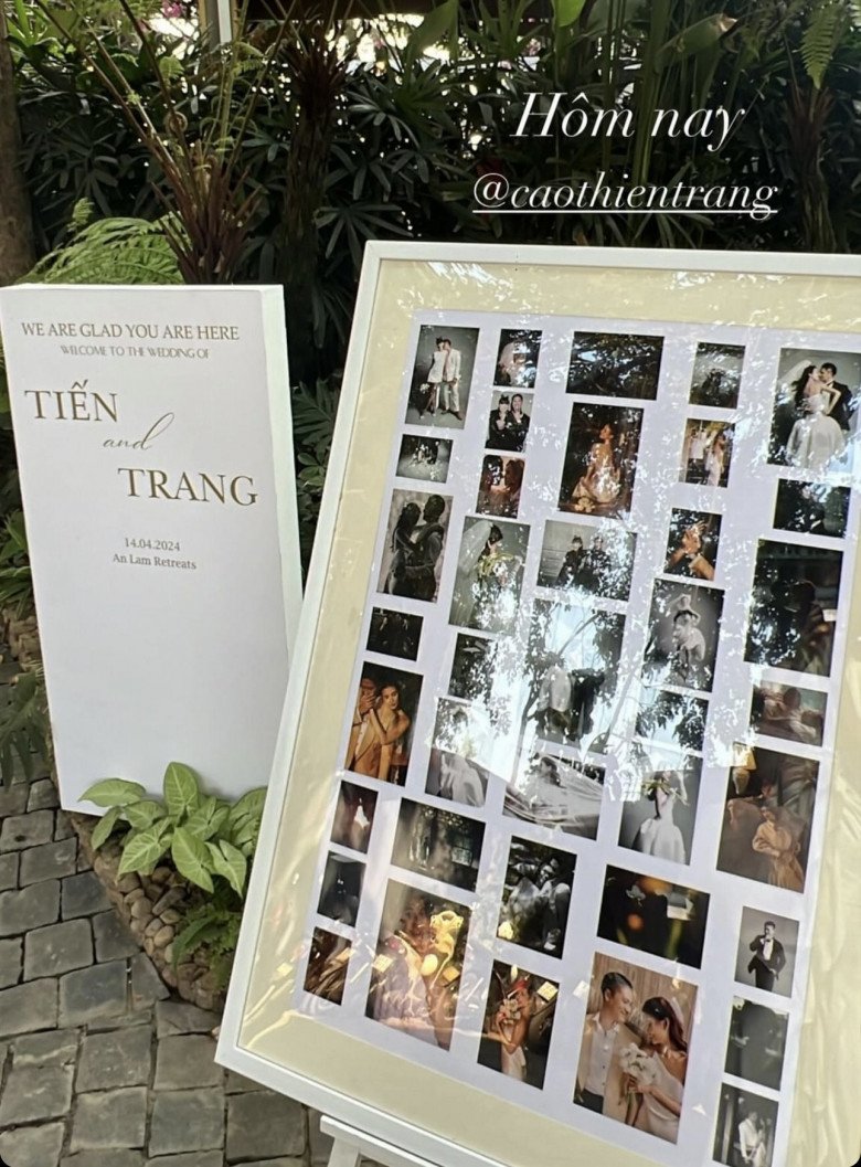 Lễ cưới lãng mạn của Cao Thiên Trang chỉ vỏn vẹn 80 khách mời, nàng dâu mới Minh Tú rạng rỡ đến chúc phúc đàn em - Ảnh 3