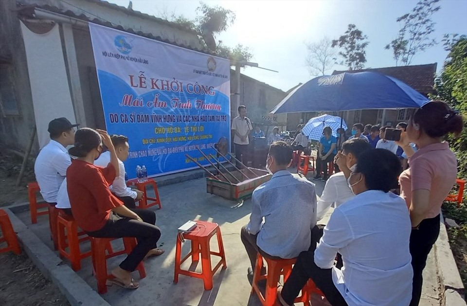 Một huyện ở Quảng Trị thông tin về việc hoạt động từ thiện của ca sĩ Đàm Vĩnh Hưng - Ảnh 1