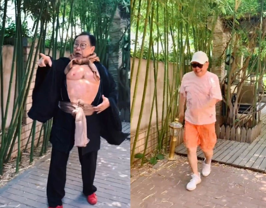 'Trư Bát Giới' Mã Đức Hoa ở tuổi 78: Khỏe mạnh yêu đời lạc quan, đam mê quay TikTok, sống trong căn biệt thự sang trọng tại Bắc Kinh - Ảnh 9