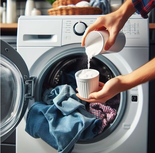 Giặt quần áo đừng cho mỗi bột giặt: 5 thứ nên thêm vào máy giặt để quần áo trắng sáng thơm tho - Ảnh 2