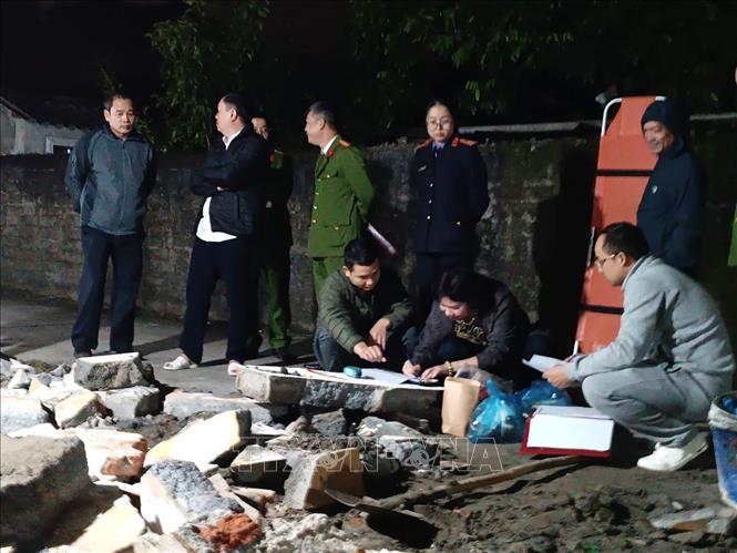 Sập tường bao trường tiểu học ở Hà Giang: 1 người tử vong, 3 người bị thương - Ảnh 2