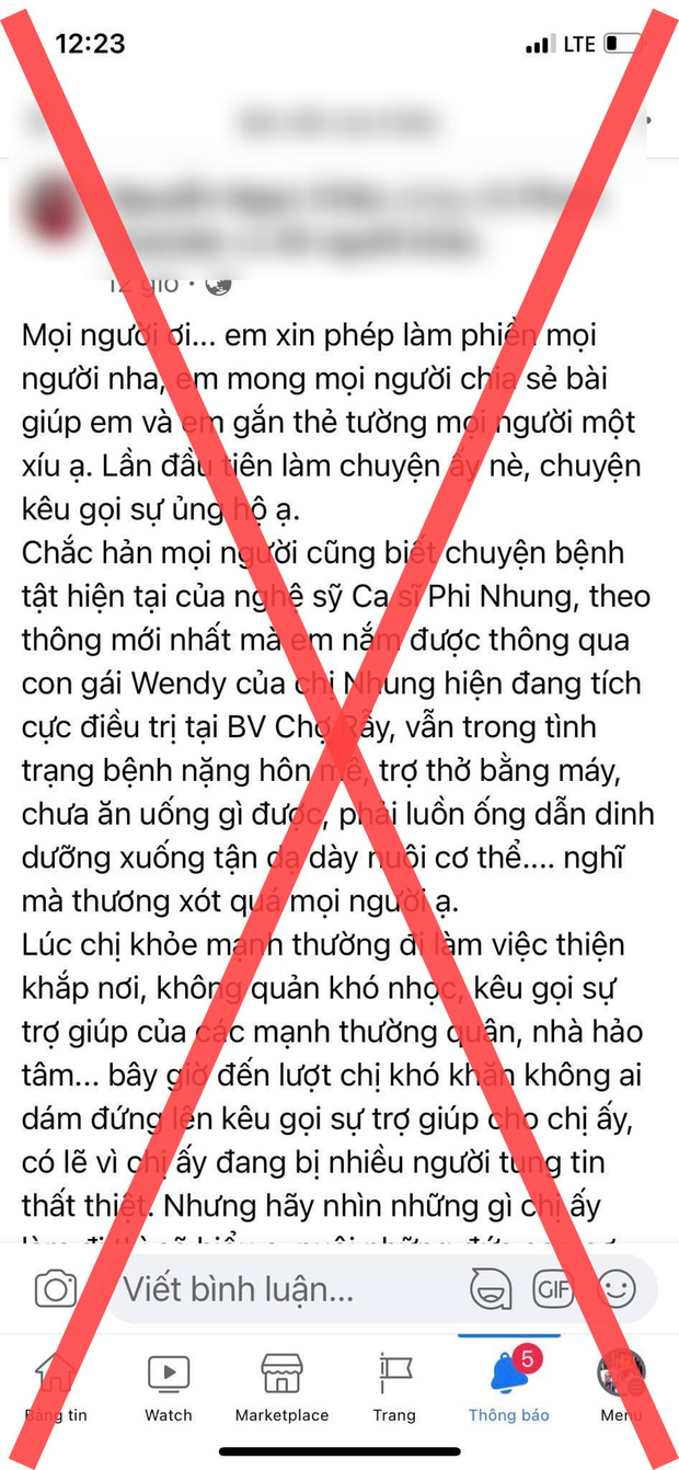 Nữ ca sĩ bị nghi lợi dụng bệnh tình Phi Nhung đi kêu gọi ủng hộ chính thức lên tiếng phân trần, tiết lộ sự thật ngã ngửa - Ảnh 1