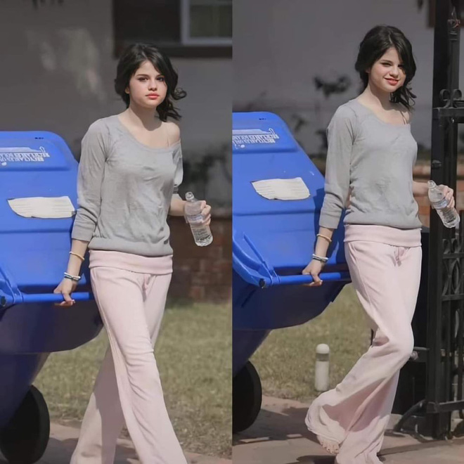 Xinh đến mức mặc xuề xoà, chân đất đi đổ rác cũng xinh là đây: Selena Gomez! - Ảnh 2