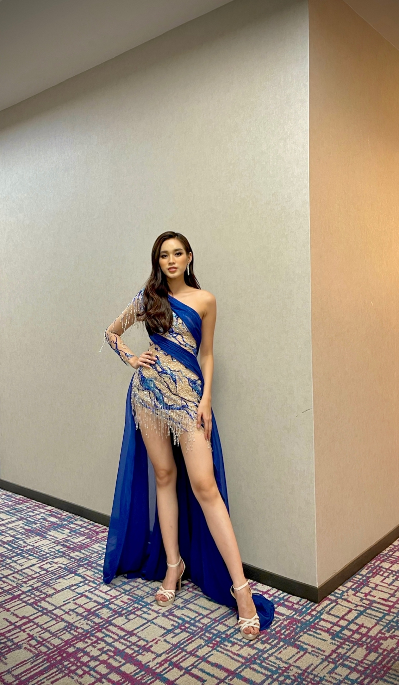 Đỗ Hà là đại diện châu Á duy nhất trong Top 13 Top Model, tạo ấn tượng mạnh tại Miss World 2021 - Ảnh 1