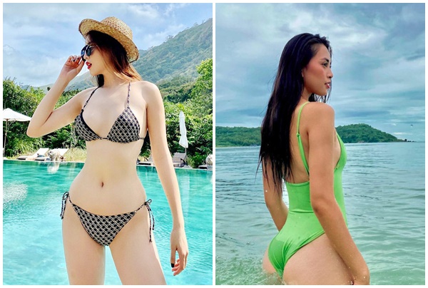 Đọ body của Kỳ Duyên – Tiểu Vy: Hai nàng Hậu thích diện bikini nhất showbiz Việt - Ảnh 3