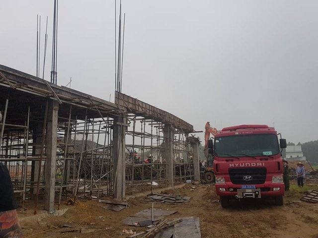 Bắc Ninh: Sập giàn giáo công trình xây dựng khiến 2 công nhân tử vong - Ảnh 1