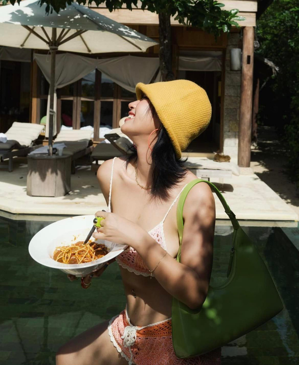 Hot girl Châu Bùi diện bikini khoe thân hình nóng bỏng cùng nhan sắc gợi cảm ở tuổi 25 - Ảnh 5