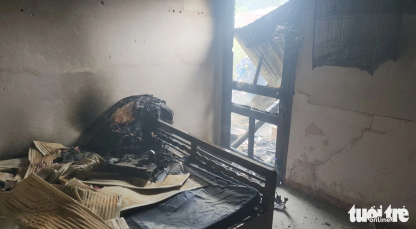 Toàn cảnh vụ cháy nhà trọ ở Đà Lạt: Xót xa bữa sáng còn dang dở, trong phút chốc một người mẹ mất cả 3 đứa con thơ - Ảnh 1