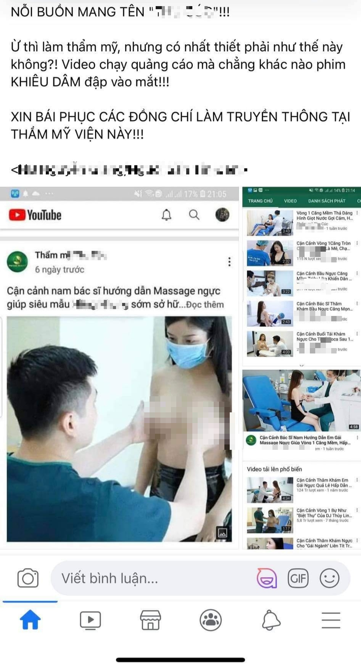 Một bệnh viện thẩm mỹ nổi tiếng ở Hà Nội sử dụng hình ảnh của khách hàng kèm những ngôn ngữ nhạy cảm để quảng cáo - Ảnh 1