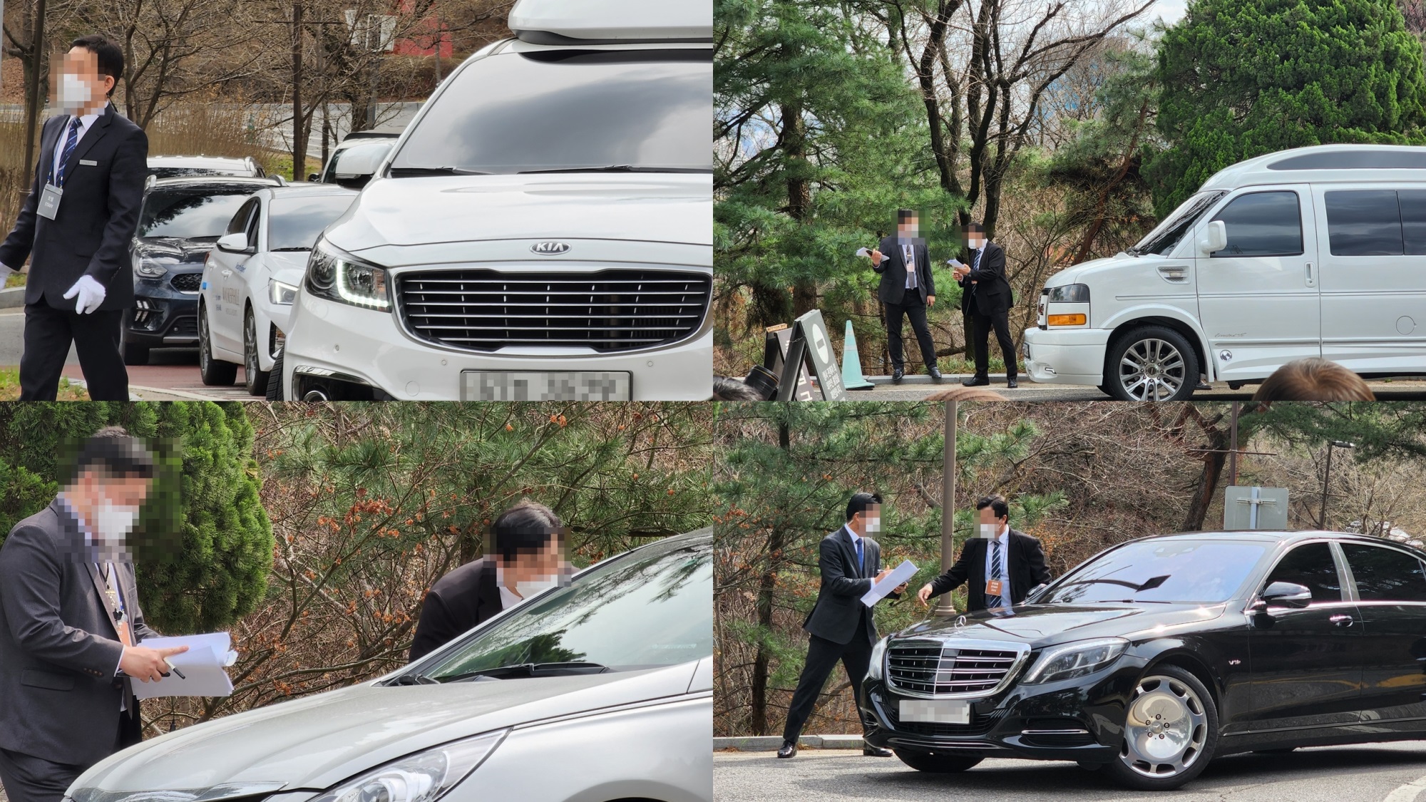 'Đám cưới thế kỷ' của Huyn Bin và Son Ye Jin tổ chức riêng tư, hình ảnh 'tuyệt mật' nhưng vẫn đông nghịt khách, bãi đậu xe chật kín chỗ - Ảnh 1