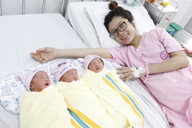 Cần Thơ: Sinh lần đầu, sản phụ 24 tuổi mang tam thai hiếm gặp