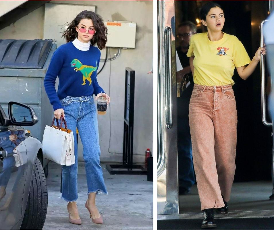 Ngắm tủ đồ của Selena Gomez, chị em sẽ biết nên sắm kiểu quần jeans nào để 'ăn gian' chiều cao khéo léo - Ảnh 2