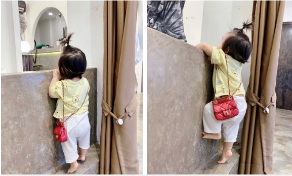 Ái nữ nhà Đông Nhi diện túi hiệu cực chất dù mới hơn 1 tuổi, netizen cười xỉu sự thật đằng sau - Ảnh 2