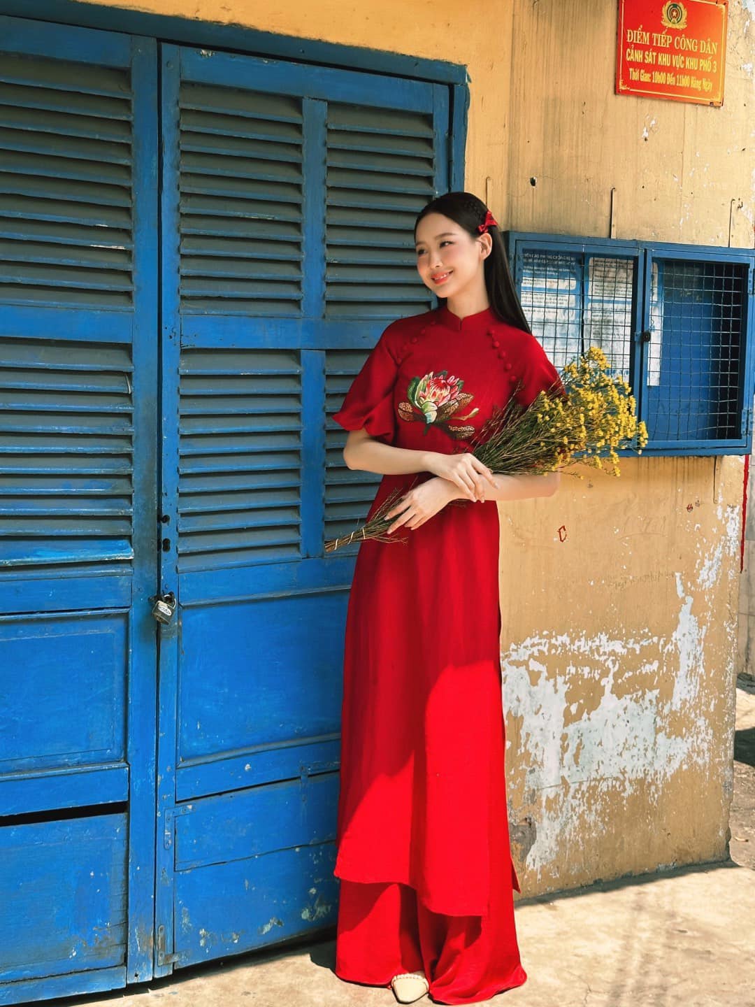 Dàn mỹ nhân Việt khoe sắc xinh đẹp '10 phân vẹn 10' trong tà áo dài đậm sắc Xuân trước thềm năm mới - Ảnh 15