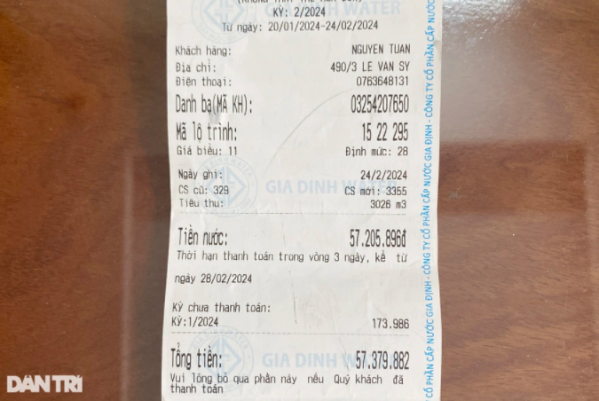 Hộ gia đình ở TP.HCM tá hỏa nhận hóa đơn tiền nước hơn 57 triệu đồng, người dân Hà Nội cũng 'sốc ngất' vì tiền điện tăng 'phi mã' - Ảnh 1
