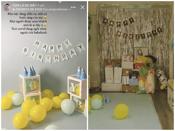 Tiệc sinh nhật tròn 2 tuổi của con trai Hòa Minzy: Hé lộ không gian trang trí đầy màu sắc, bố đại gia có động thái gì? - Ảnh 1