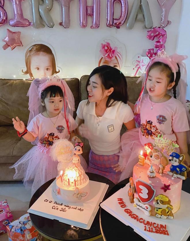 Vợ cũ Hoài Lâm tự tay tổ chức sinh nhật cho con gái nhỏ, đáng chú ý 'tình cũ' và 'tình mới' đều không thấy tăm hơi - Ảnh 3