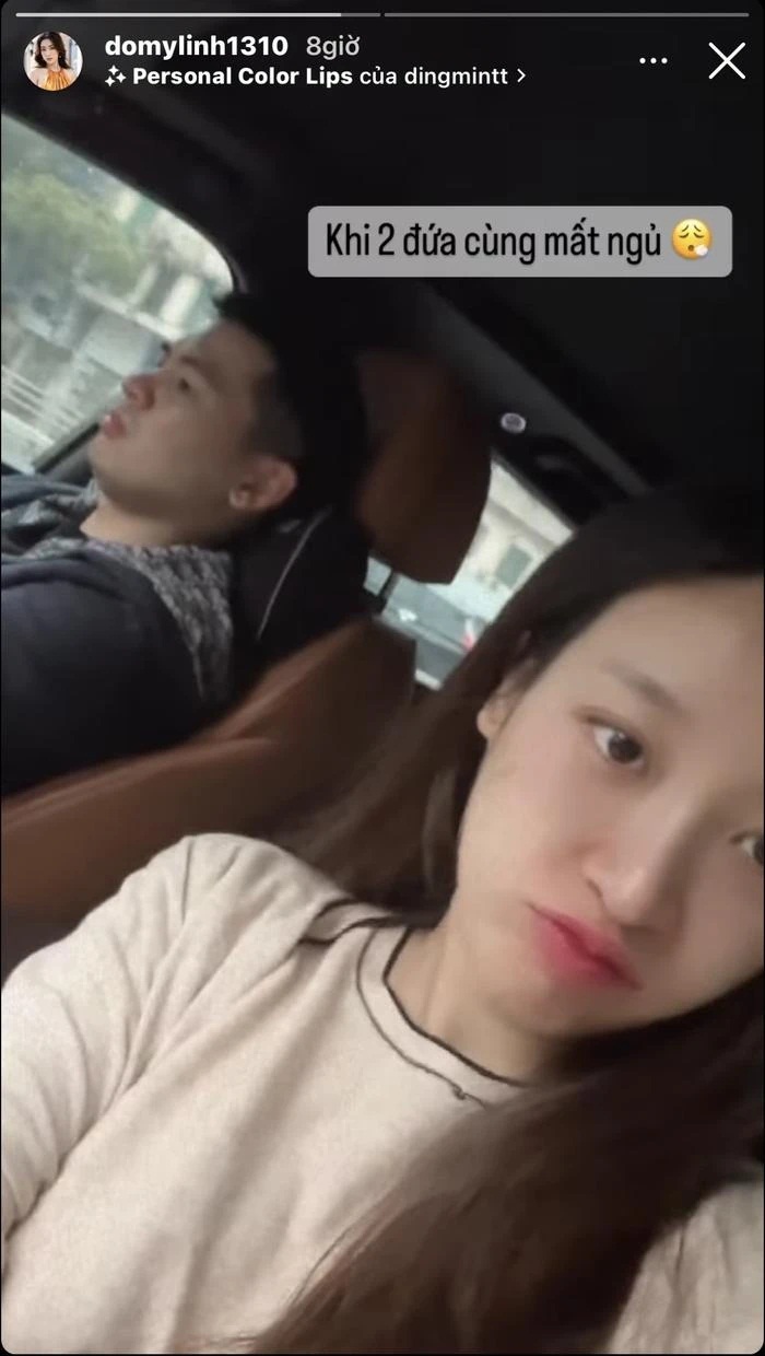 Khoe ảnh selfie được chồng 'cưng chiều' đưa đón, Đỗ Mỹ Linh lộ diện một dấu hiệu khiến netizen một lần nữa khẳng định chắc nịch đang trong thời kỳ bầu bí - Ảnh 2