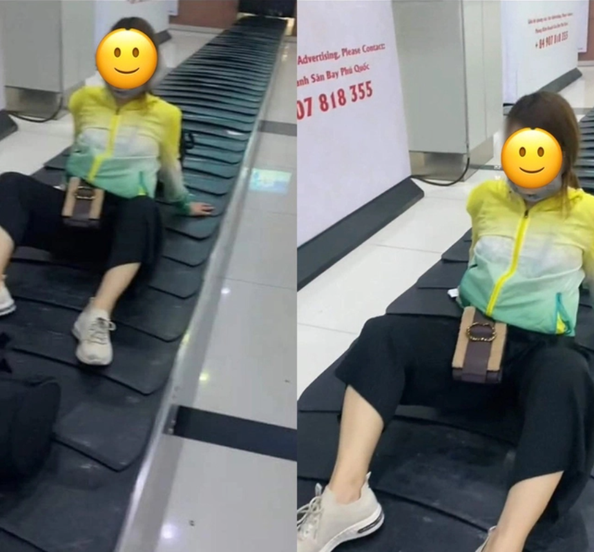 Đã xác định được danh tính nữ hành khách nhảy nhót, quay clip trên băng chuyền hành lý sân bay - Ảnh 3