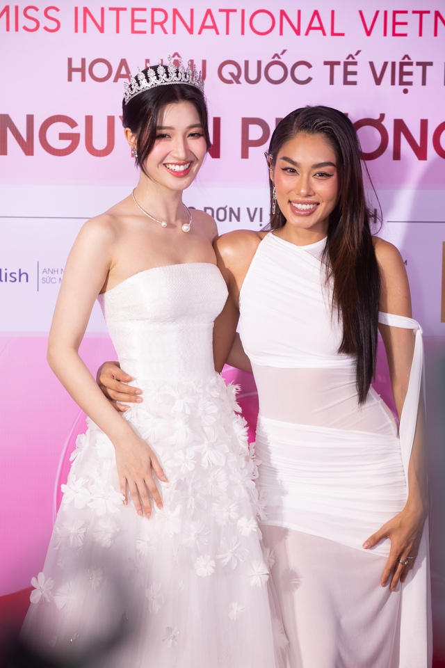 Phương Nhi chính thức trở thành Miss International Vietnam 2023: Dàn mỹ nhân đến ủng hộ, Thảo Nhi Lê xuất hiện gây sốt - Ảnh 5
