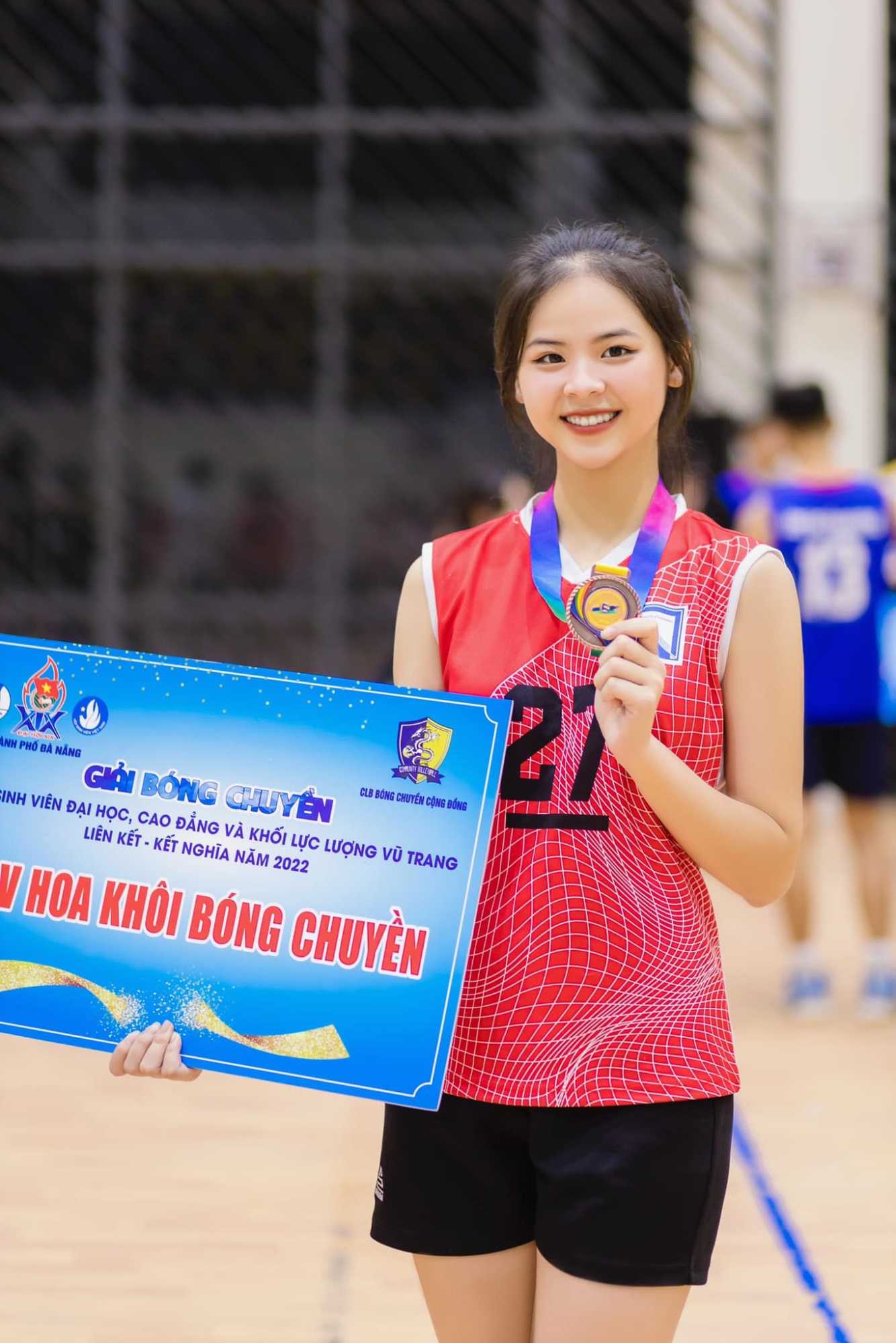 Cận cảnh nhan sắc Hoa khôi bóng chuyền vào vòng chung khảo Miss World Việt Nam 2023 - Ảnh 3